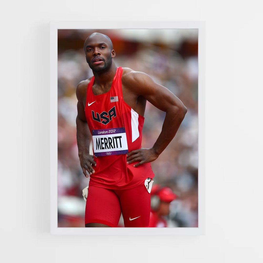 Poster Sprinting to Glory – affiche Athlétisme (vue 3)
